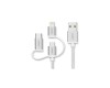 UGREEN 50203 3-IN-1 CHARGING DATA CABLE 1.5M