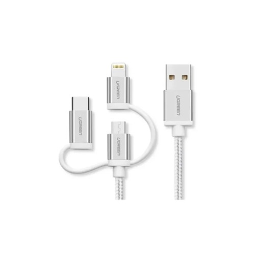 UGREEN 50203 3-IN-1 CHARGING DATA CABLE 1.5M UGREEN 50203 3-IN-1 CHARGING DATA CABLE 1.5M