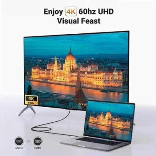 UGREEN 50571 TYPE TO 4k HDMI CABLE 2M