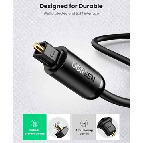 UGREEN 70892 TOSLINK OPTICAL CABLE 2M UGREEN 70892 TOSLINK OPTICAL CABLE 2M