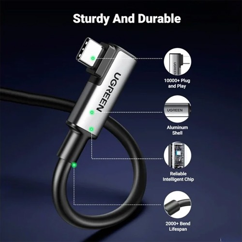 UGREEN 90629 TYPE C TO TYPE C VR LINK CABLE 5M