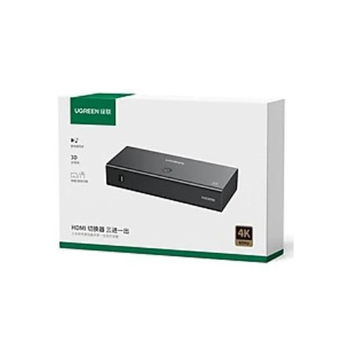 UGREEN 90800 4k 60HZ 3 IN 1 OUT HDMI 2.0 SWITCHER UGREEN 90800 4k 60HZ 3 IN 1 OUT HDMI 2.0 SWITCHER