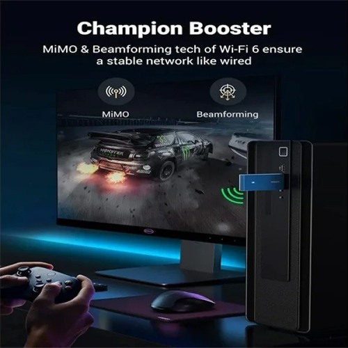 UGREEN AX1800 DUAL BAND WIRELESS WI-FI ADAPTER CM499(90340) UGREEN AX1800 DUAL BAND WIRELESS WI-FI ADAPTER CM499(90340)