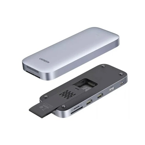 UGREEN CM440/55282 USB C DOCKING STATION M.2 NVME SATA DUAL PROTOCOL CASE