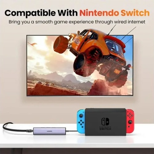 UGREEN CM475 (15623) USB C / USB A HUB + LAN CARD