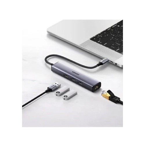 UGREEN CM475(20920) USB-C HUB WITH GIGABIT ETHERNET ADAPTER