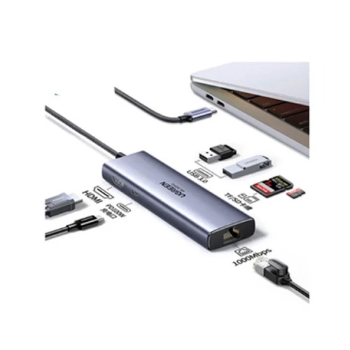 UGREEN CM512 USB C 7 IN 1 HUB WITH 4K 60HZ HDMI (60515)