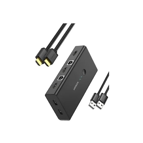 UGREEN CM607 (90809) 2 IN 1 OUT KVM HDMI SWITCH UGREEN CM607 (90809) 2 IN 1 OUT KVM HDMI SWITCH