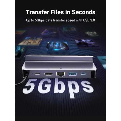 UGREEN CM666(15388) 6 IN 1 STEAM DECK DOCKING STATION