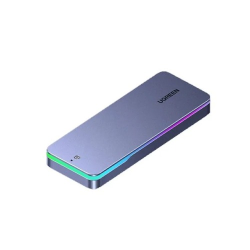 UGREEN CM777/25665 M.2 NVME SATA RGB SSD ENCLOSURE UGREEN CM777/25665 M.2 NVME SATA RGB SSD ENCLOSURE