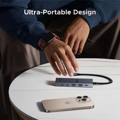 UGREEN CM818 (45363) 6 IN 1 USB C DOCKING STATION