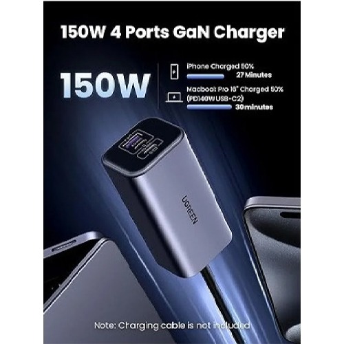 UGREEN EC706/35027 NEXODE CAR CHARGER GAN 150W