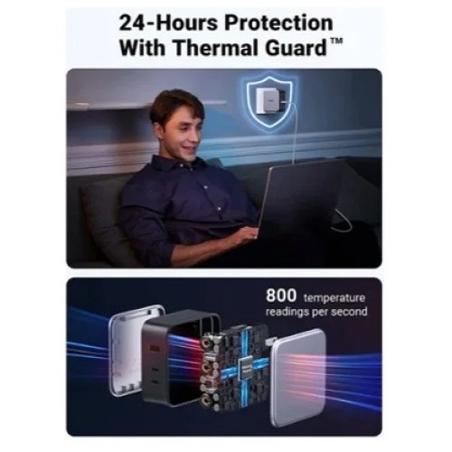 UGREEN Nexode Cd289 (35810) 140W USB C GaN iphone Charger-3 Ports Wall Charger UGREEN Nexode Cd289 (35810) 140W USB C GaN iphone Charger-3 Ports Wall Charger