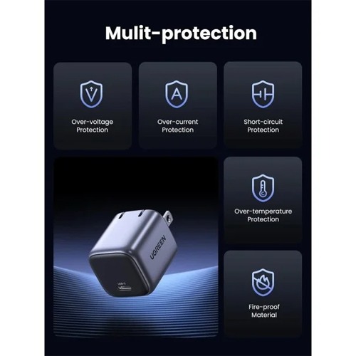 UGREEN NEXODE CD318 (25338) MINI 20W GAN FAST CHARGER