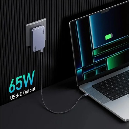 UGREEN NEXODE PRO 15817 65W GAN ULTRA SLIM FAST CHARGER UGREEN NEXODE PRO 15817 65W GAN ULTRA SLIM FAST CHARGER