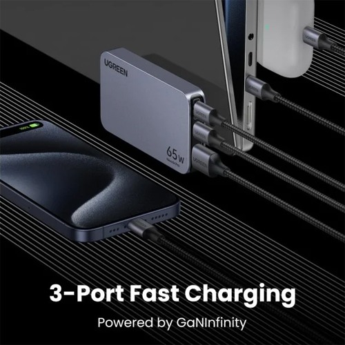 UGREEN NEXODE PRO 15817 65W GAN ULTRA SLIM FAST CHARGER UGREEN NEXODE PRO 15817 65W GAN ULTRA SLIM FAST CHARGER