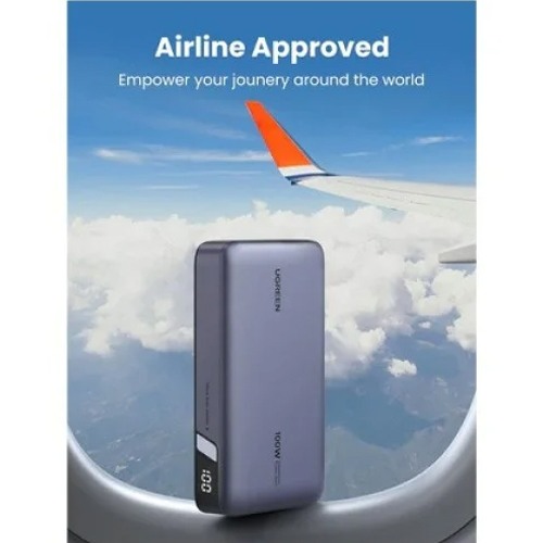 UGREEN PB720 20000mAh 100W Power Bank with Digital Display (25188) UGREEN PB720 20000mAh 100W Power Bank with Digital Display (25188)