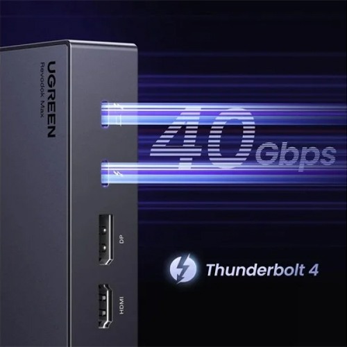 UGREEN REVODOK MAX 313 THUNDERBOLT 4 13 IN 1 DOCKING STATION (25085)