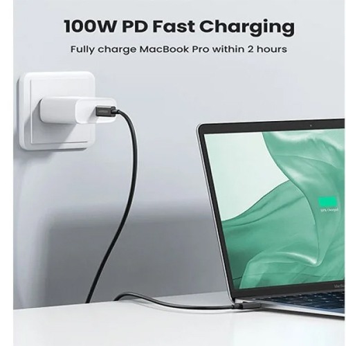 UGREEN US501 (30389) USB-C to USB-C Thunderbolt 4 Cable - 0.8m