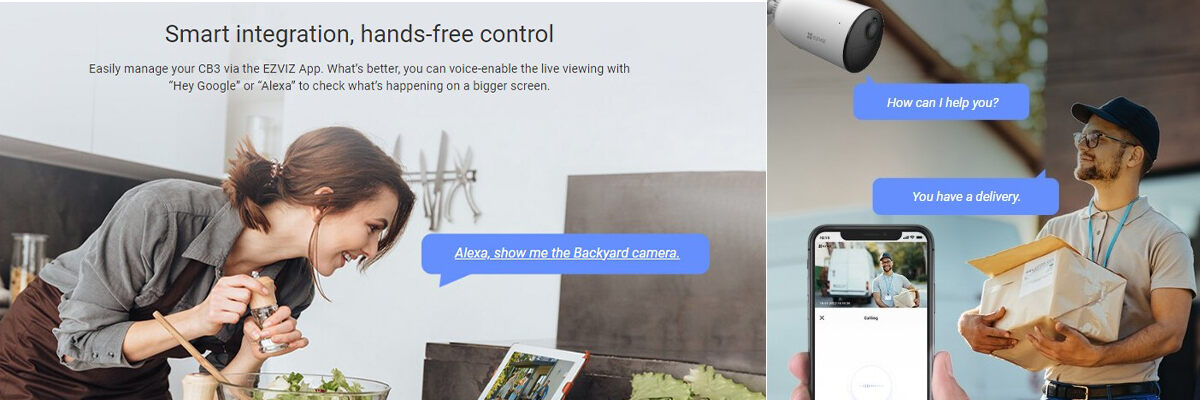 How to Use Voice Assistant to Control Your EZVIZ Security Cameras