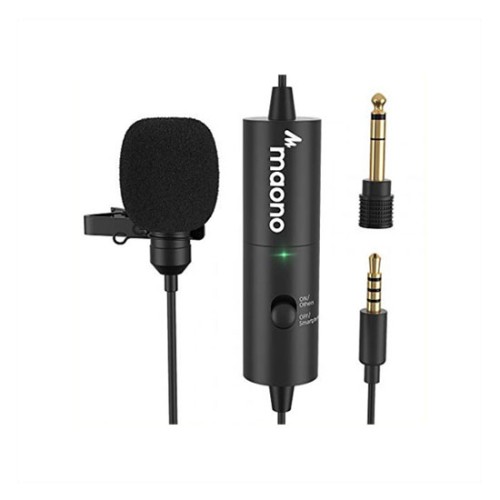 Maono AU-100R Clip-on Rechargeable Omnidirectional Lavalier Mic Maono AU-100R Clip-on Rechargeable Omnidirectional Lavalier Mic