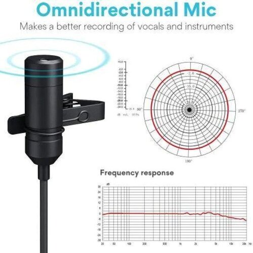 Maono AU-100R Clip-on Rechargeable Omnidirectional Lavalier Mic Maono AU-100R Clip-on Rechargeable Omnidirectional Lavalier Mic