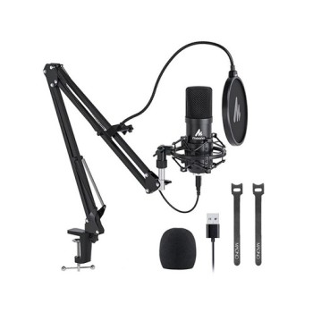 Maono AU A04 Professional Podcaster USB Microphone Boom Arm Bundle Plug & Play Maono AU A04 Professional Podcaster USB Microphone Boom Arm Bundle Plug & Play