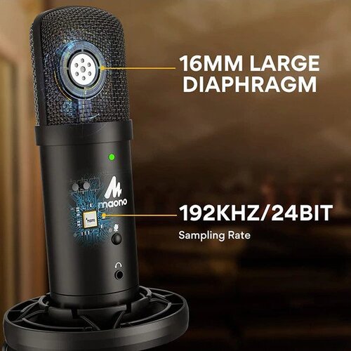 MAONO AU-PM401 Zero Latency USB Microphone Set