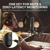 MAONO AU-PM401 Zero Latency USB Microphone Set