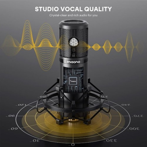 MAONO AU-PM421 Cardioid Condenser Microphone MAONO AU-PM421 Cardioid Condenser Microphone