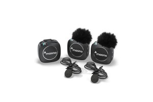Maono WM820 A2 Real-time Monitoring and Mute 2-Person Wireless Microphone Maono WM820 A2 Real-time Monitoring and Mute 2-Person Wireless Microphone