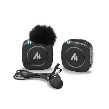 Maono WM820 Real-time Monitoring and Mute Wireless Lavalier Microphone