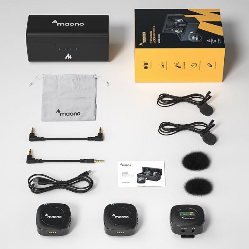 MAONO AU-WM821 Dual Wireless Microphone System