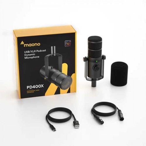 MAONO PD400X USB/XLR Dynamic Microphone MAONO PD400X USB/XLR Dynamic Microphone