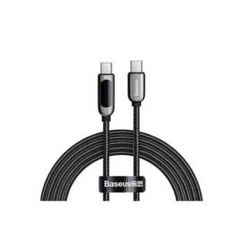Baseus Display Fast Charging Type C to Type C Data Cable 100W