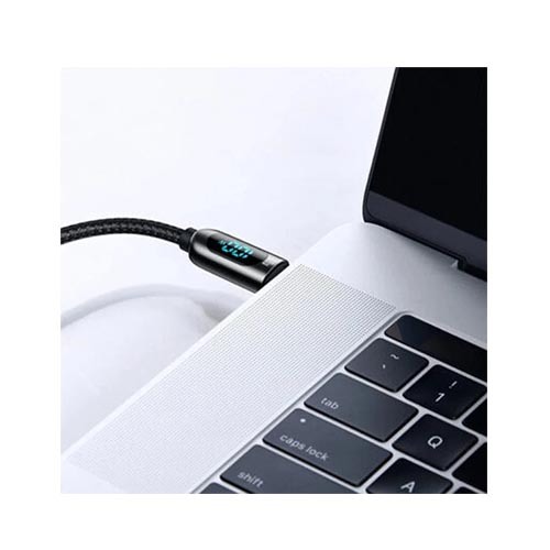 Baseus Display Fast Charging Type C to Type C Data Cable 100W