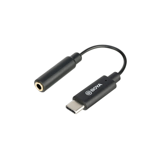 Boya BY-K4 3.5mm TRS to Type-C Audio Adapter