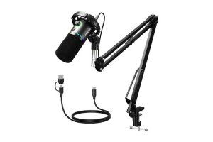 MAONO PD200X USB/XLR Dynamic Microphone+Boom Arm Stand MAONO PD200X USB/XLR Dynamic Microphone+Boom Arm Stand