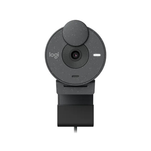 Logitech BRIO 300  Webcam with auto light correction noise-reducing mic 1080p