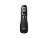 Logitech R800 Laser Presentation Remote LCD display