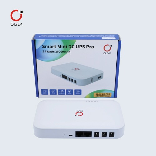OLAX POE D8 Smart UPS DC 5V 9V 12V AIO 20000mah 24W Portable Router UPS OLAX POE D8 Smart UPS DC 5V 9V 12V AIO 20000mah 24W Portable Router UPS