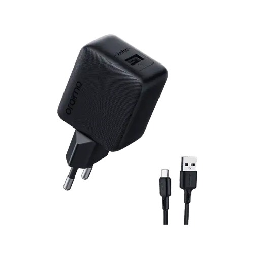 Oraimo OCW-5184E+L53 18W RAPID CHARGER Black