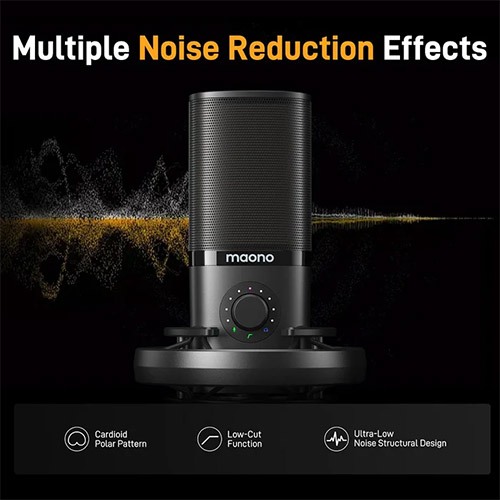 Maono PM450 USB Condenser Microphone For Studio Recording & Podcasting